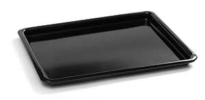 Enamel baking or roasting tray (Black) 
