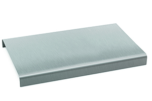 Rear oven panel (Stainless Steel)