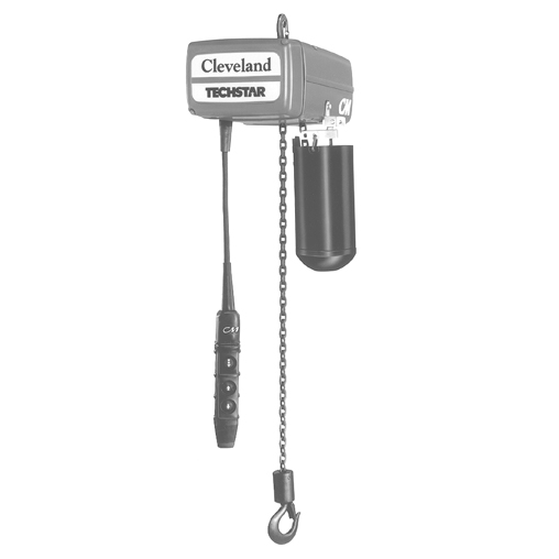 Electric chain hoist and monorail system