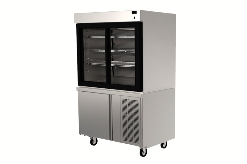 F5 Serview Drop In - Mirrored Back Display Case